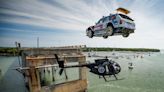 Watch Travis Pastrana Shred Tires and Jump His Subaru Wagon Through Florida in Gymkhana 2022