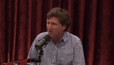 Tucker Carlson says there is 'no evidence' for Darwin's theory of evolution - and even his friend and boss Elon Musk says he doesn't agree