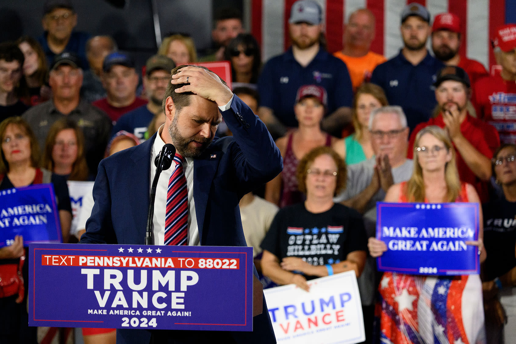 In the GOP alternate universe, JD Vance is charming and popular