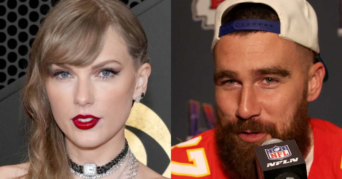 Watch Taylor Swift Laugh as Suit-Clad Travis Kelce Catches a Football at Fancy Gala