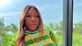 Serena Williams Cradled Her Baby Bump in a Gucci Crop Top and Matching Miniskirt