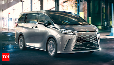 Lexus LM 350h MPV deliveries begin in India: Why it's the most expensive MPV in the country - Times of India