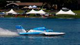 This hydroplane set a Columbia Cup qualifying speed record despite soaring temperatures