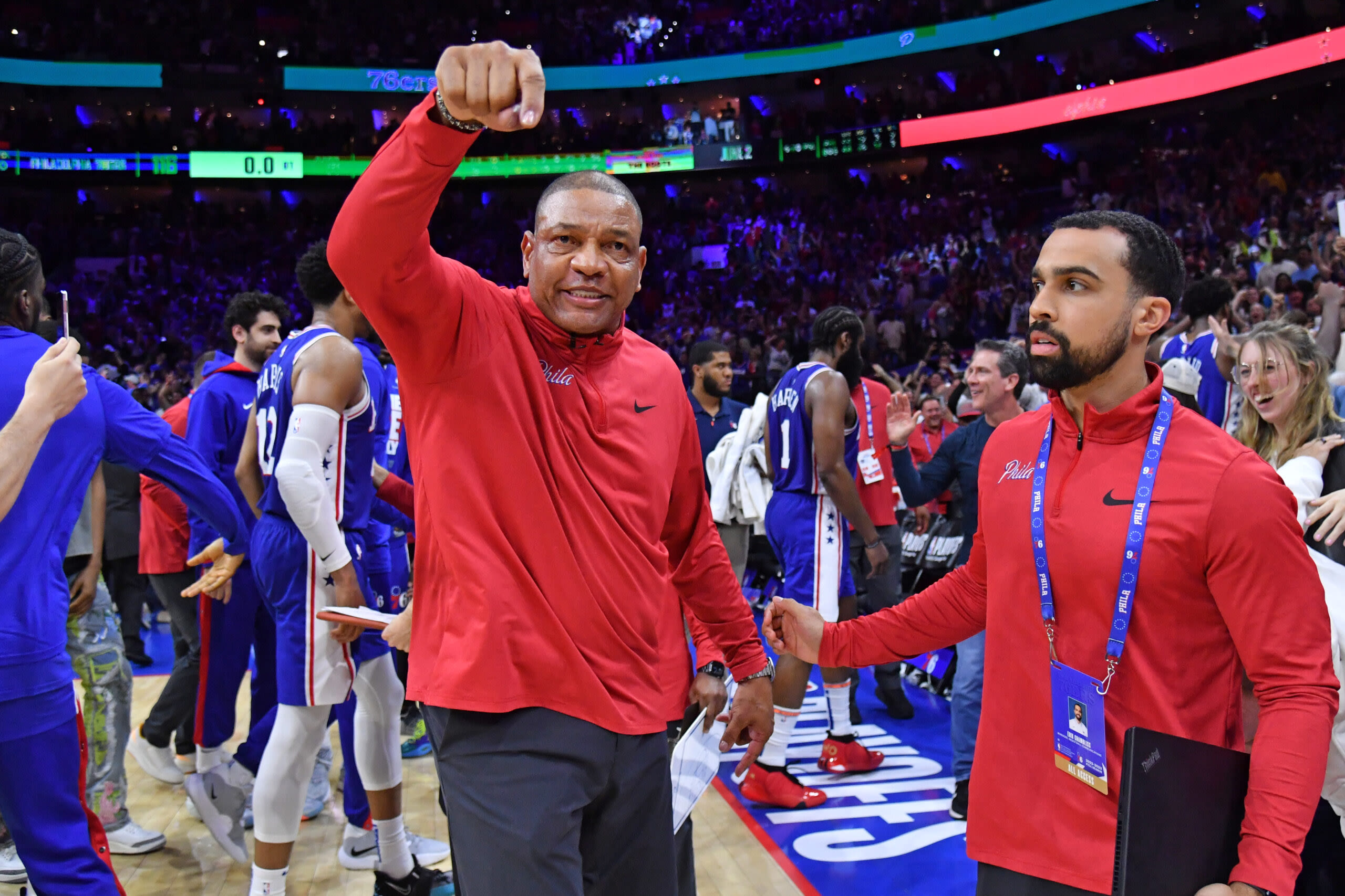 Former Sixers coach Doc Rivers admits it was tough to win at home