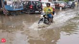 Incessant rains lash Kolkata, flooding airport runway and causing widespread disruptions - The Economic Times