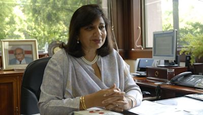 Biocon name boards smeared with black paint over Kiran Mazumdar-Shaw’s views on Kannada reservation bill | Watch video | Today News