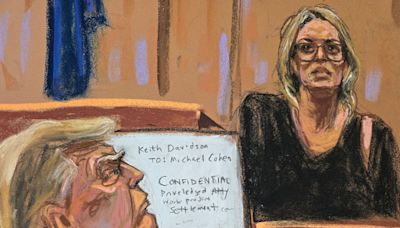 El tenso interrogatorio de la defensa de Trump a la actriz porno Stormy Daniels en el juicio al expresidente en Nueva York