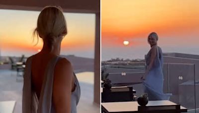 Inside Strictly star Nadiya Bychkova’s incredible £700 a NIGHT Santorini holiday as she strips off to bikini