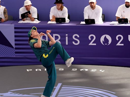 Australia's 'Raygun' goes viral for performance, 'kangaroo' moves in debut of Olympic breaking