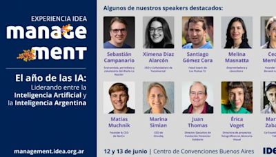 Se viene Experiencia IDEA Management: desafíos para el talento argentino en tiempos de Inteligencia Artificial