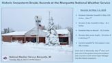 Record snow set in Michigan's U.P. after May snow storm