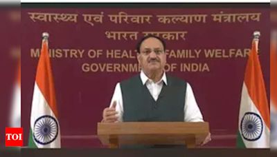 Should be ensured women able to decide family planning choices: JP Nadda | India News - Times of India