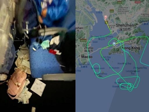 國泰航機上海抵港遇黃雨兩度降落失敗 急爬升逾千米乘客尖叫嘔吐（有片） | am730