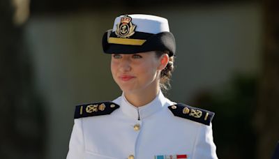 Vuelan los años: La Princesa Leonor ya creció e ingresó a la escuela naval de Marín