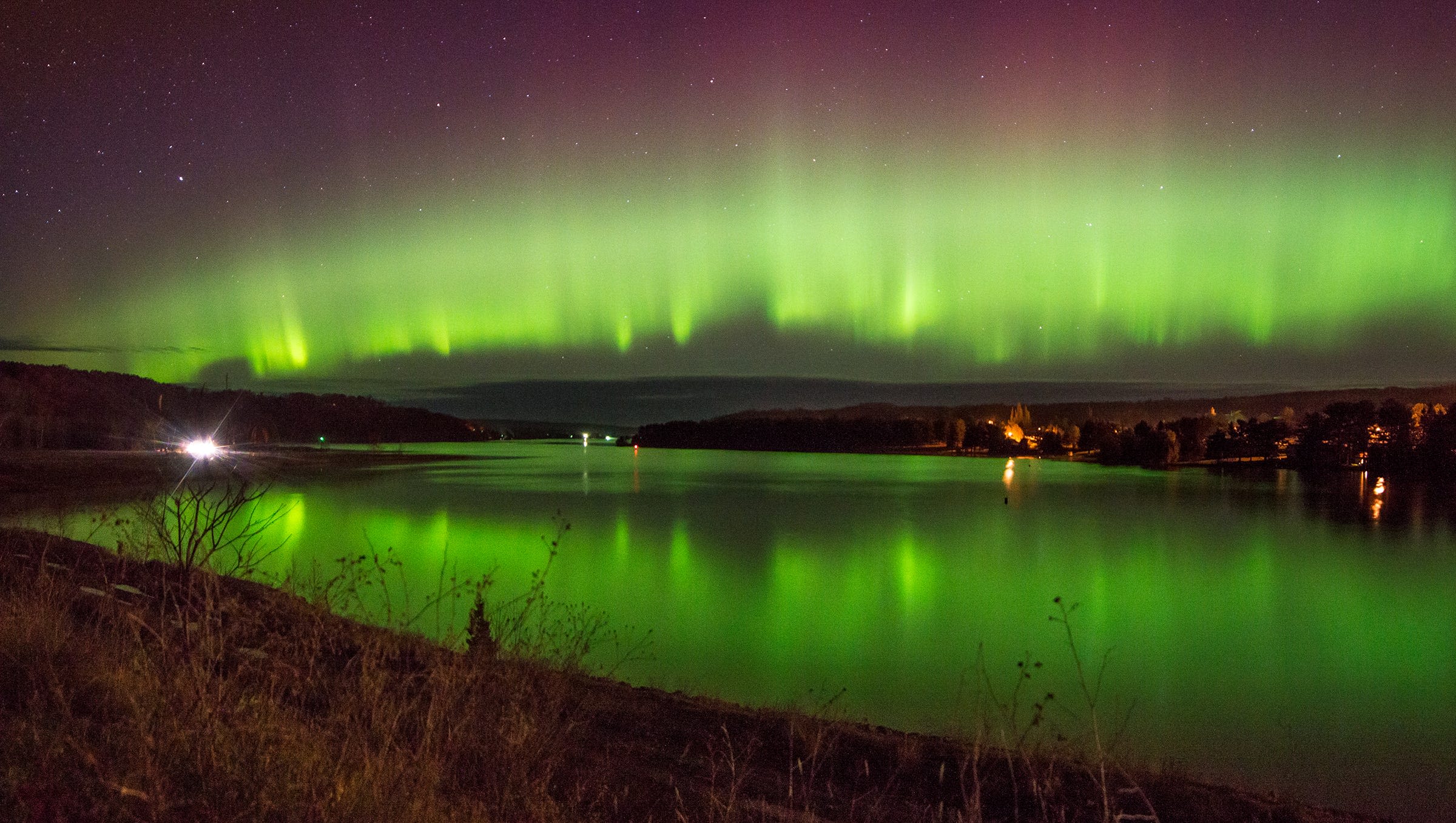 Northern Lights may be visible throughout Michigan this weekend