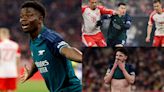 Arsenal player ratings vs Bayern Munich: Gabriel Martinelli mistakes prove costly and Bukayo Saka struggles in Europe again as Gunners' Champions League dreams end in Germany...