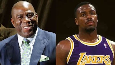 When Magic Johnson blasted Cedric Ceballos for his disappearing act with the Lakers: "He shouldn't come back at all"