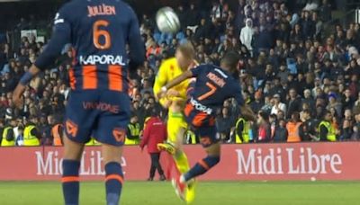 Montpellier-Nantes: le geste fou et ultra dangereux de Nordin dans la tête de Cozza