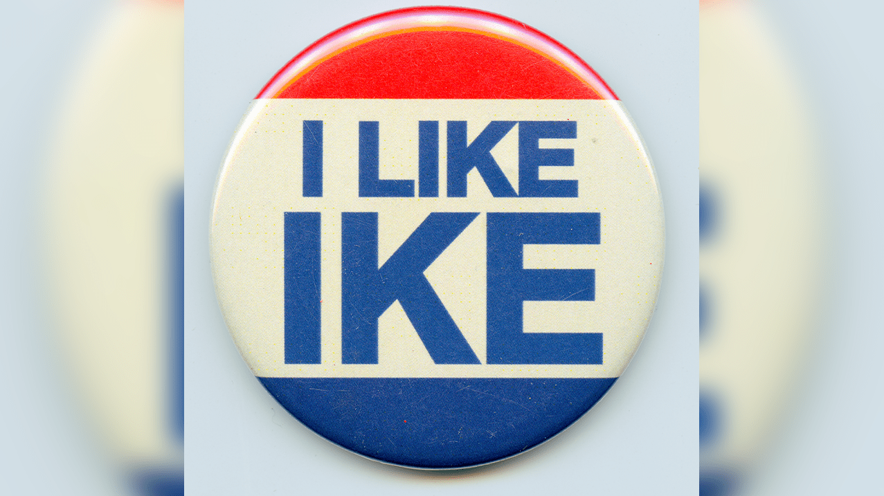 Artist building largest ‘I Like Ike’ button in Abilene