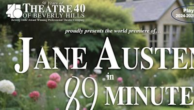 JANE AUSTEN IN 89 MINUTES Opens This Month At Theatre 40