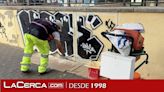 El Ayuntamiento de Ciudad Real pone en marcha un plan especial para la eliminación de pintadas en fachadas y mobiliario urbano
