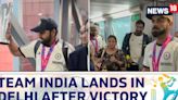 Team India Lands In Delhi After Grand T20 World Cup Victory in Barbados | English News | News18 - News18