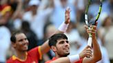 Nadal keeps Olympic flame burning as tearful Gauff exits