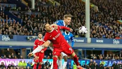 Premier: Liverpool, con Darwin Núñez, perdió el clásico ante Everton y se aleja de la cima