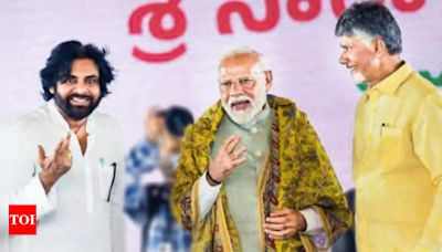 21 of 24 mins from TDP, 1 berth for BJP; Kalyan likely to be deputy CM | India News - Times of India