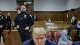 Former US president Donald Trump arrived in court complaining about gag order banning him from attacking court staff, witnesses and others involved in his trial, which he calls a 'hoax'