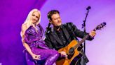 Blake Shelton, Gwen Stefani Laugh and Flirt During ACM Performance