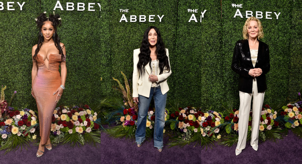 'The Abbey' Party With Cher, Jean Smart, Saweetie and More [PHOTOS]