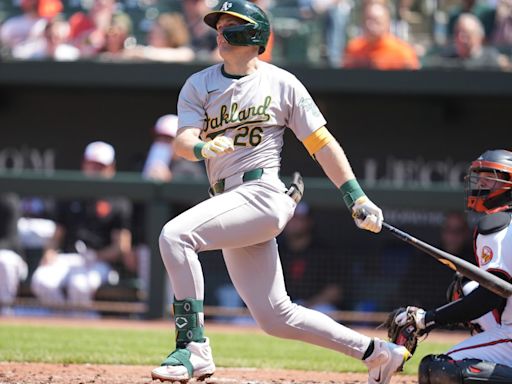 Oakland Athletics’ surprising spark Tyler Nevin showing bloodlines matter as emerging talent