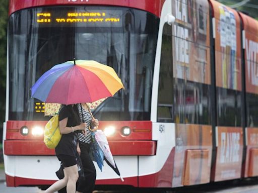 Thunderstorms, showers and return of sticky weather this week in Toronto