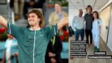 "Grateful" Andrey Rublev gives shoutout to Madrid doctors as he departs for Rome | Tennis.com