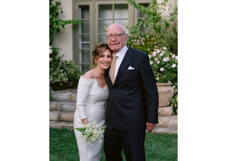 Rupert Murdoch ties the knot for the 5th time