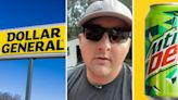 'Oh no, these are 4 for $12’: Dollar General customer sees Mountain Dew on sale but young cashier can't figure out how to enter sale