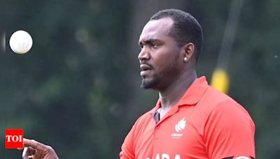 T20 World Cup warm-up: Dilon Heyliger powers Canada to 63-run win over Nepal | Cricket News - Times of India