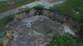 Massive sinkhole opens up near homes in Central Florida