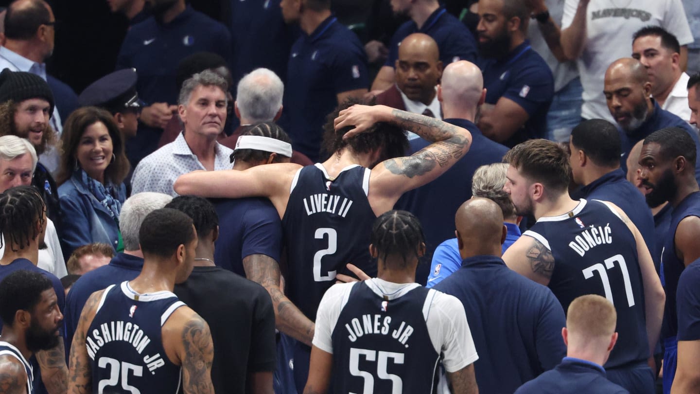 Mavs' Dereck Lively II's Injury Status 'Unclear' for Game 4