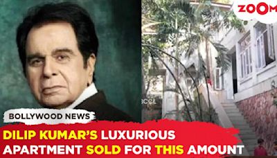 Dilip Kumar's luxurious sea-view triplex apartment has been sold for a significant sum.
