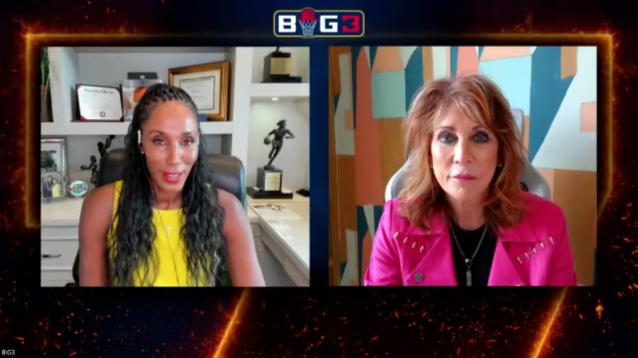 Hall of Famers Lisa Leslie, Nancy Lieberman chat about new BIG3 season, memories of Sacramento