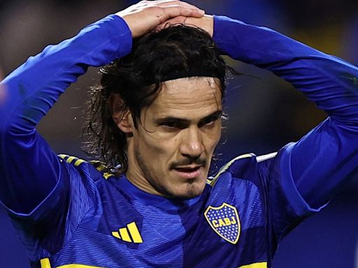 ¿Por que no juega Edinson Cavani en Boca vs. Independiente del Valle por la Copa Sudamericana?