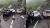 15 Injured In Multi-Vehicle Collision On Mumbai-Nashik Expressway Near Thane | VIDEO