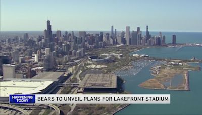 Bears scheduled to unveil new lakefront stadium plans Wednesday afternoon at Soldier Field, a day before crucial NFL Draft