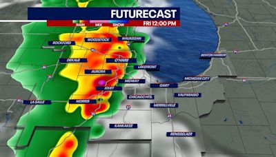 Chicago weather: Storms expected Friday, some may be severe