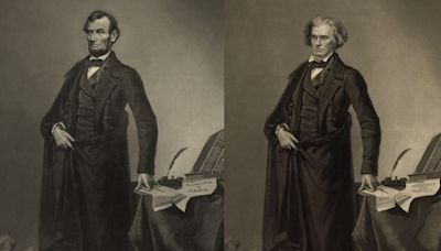 Abraham Lincoln vs John Calhoun: the original deepfake photo of a US president