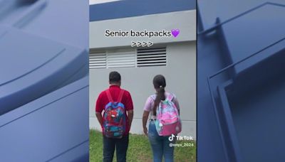 TikTok 'Kiddie backpack' trend sweeping high schools with nostalgia