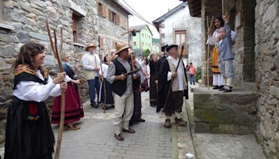 Cerredo se arma contra los franceses: la localidad de Degaña revive el día que fue capital de Asturias