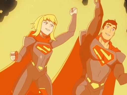 My Adventures with Superman Debuts Supergirl's Official Suit